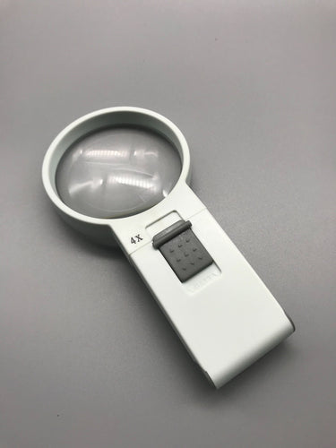 Tech Optics LED Handheld Magnifier 4x / 12D